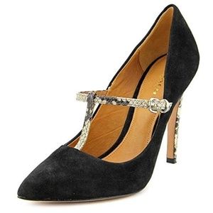 Coach Fulton Black Heels